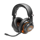 JBL Quantum ONE - Black - USB Wired Over-Ear Professional PC Gaming Headset with Head-Tracking Enhanced QuantumSPHERE 360 - Hero